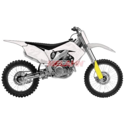 UFO Seitenteile (Paar) RMZ 250 10-18, gelb/schwarz