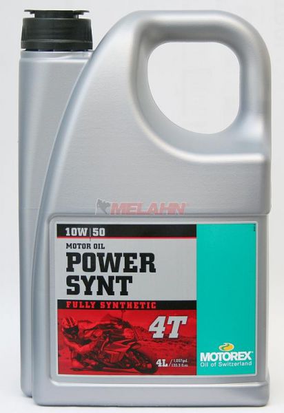 MOTOREX Power Synth 4T 4l, 10W-50 vollsynthetisch
