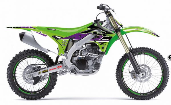 BLACKBIRD Dekor-Kit: Dream 5 für Kawasaki KXF 450 2012-2015