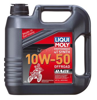 LIQUI MOLY Motoröl: 4T Synth 10W-50 Offroad Race, 4l LIQUI MOLY Motoröl: 4T Synth 10W-50 Offroad Race, 4l