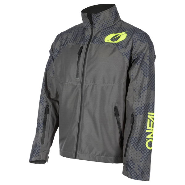 O&#039;NEAL Regenjacke Shore, grau/neon-gelb