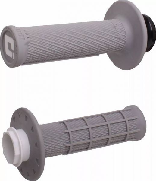 ODI Griff (Paar): Micro-X Lock-On Half Waffle V2, grau
