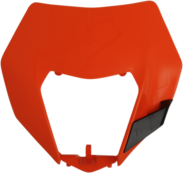 UFO Lampenmaske ohne Scheinwerfer für KTM EXC 2014-2016, orange
