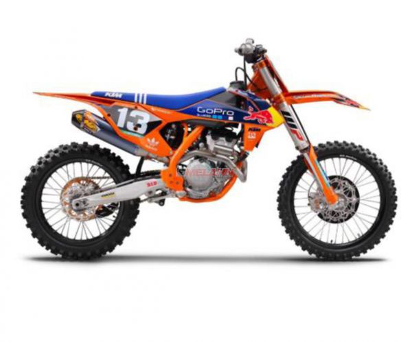 KTM Sitzbezug TLD Factory Team, hellblau, SX 16-18 / EXC 17-19