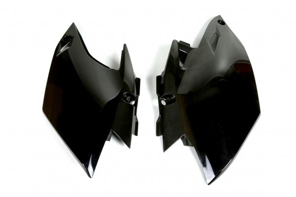 UFO Seitenteile (Paar) für YAMAHA WRF 450 2012-2015, schwarz