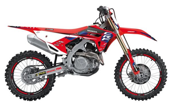 BLACKBIRD Dekor-Kit für Honda CRF 250 R 2022-2024 / 450 R 2021-2024