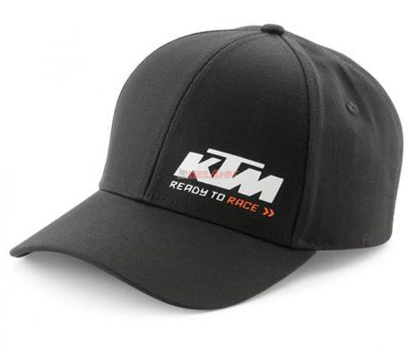 KTM Cap: Racing, schwarz
