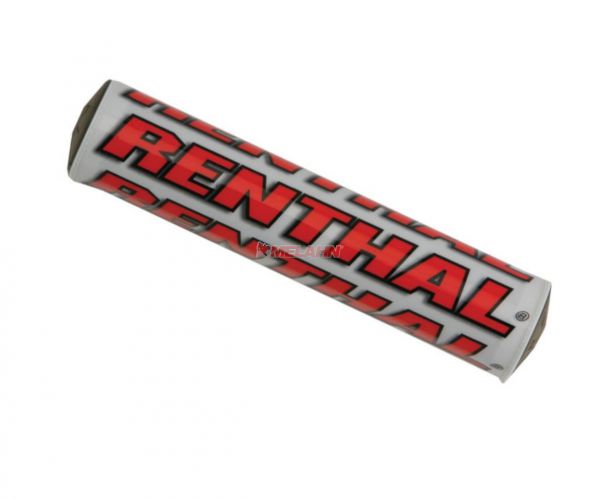RENTHAL Lenkerpolster Standard, weiß/rot