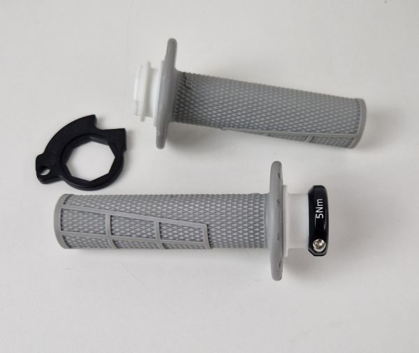 KTM/ODI Griff (Paar): Lock-On 50 SX 2021- / 65/85 SX 2026-, grau