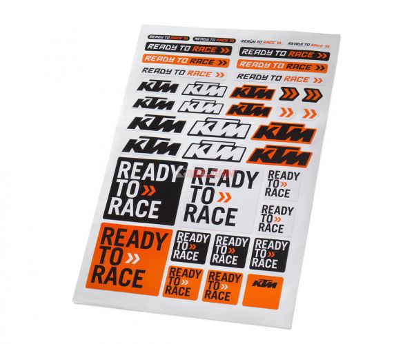 KTM Aufkleber: Corporate Sticker Sheet