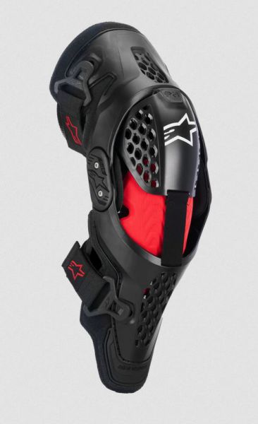 ALPINESTARS Knieprotektor (Paar): SX-1 Plasma, black/red