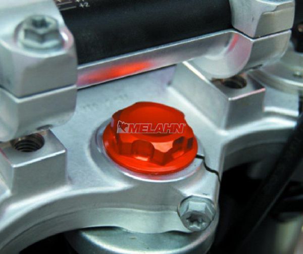 ZETA Aluminium-Steuerkopfmutter KTM M20x1,5, orange