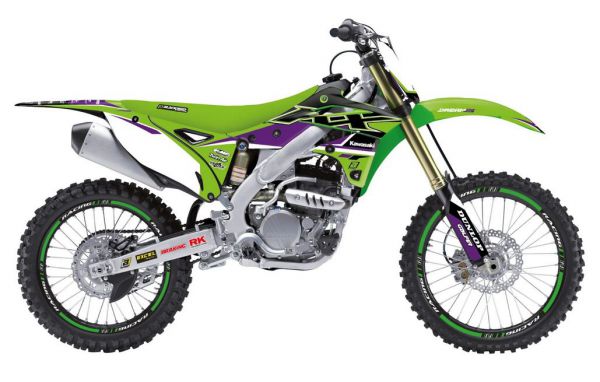 BLACKBIRD Dekor-Kit: Dream 5 für Kawasaki KXF 250 2013-2016