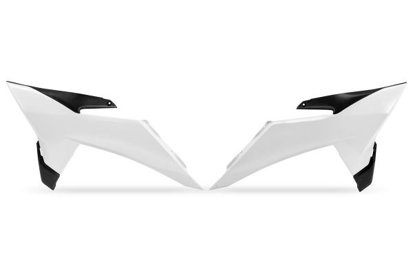 UFO Kühlerspoiler (Paar) kompatibel für KTM SX/SMR 2025- / EXC 2026-, weiß