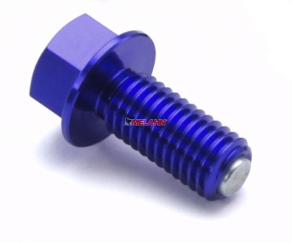 ZETA Aluminium-Ölablassschraube magnetisch M10x22 1.5, blau
