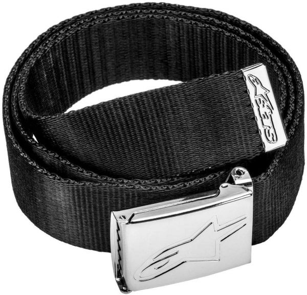 ALPINESTARS Gürtel: Ageless Web Belt, schwarz/chrome