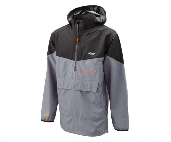 KTM Jacke: Wind, grau/schwarz XXL