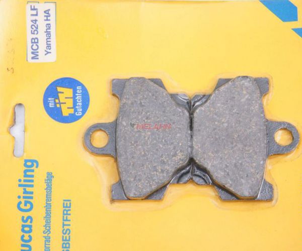 LUCAS Scheibenbremsbelag MCB 524LF YAMAHA