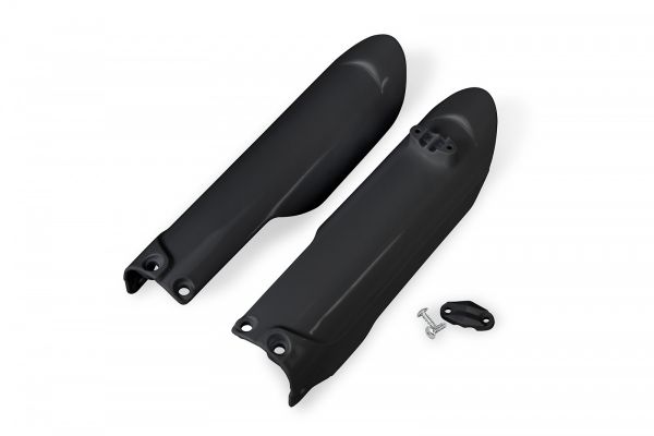 UFO Gabelschutz (Paar) für KTM 85 SX 2018- / GasGas MC 85 2021-, schwarz