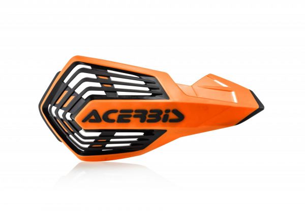 ACERBIS Handprotektor (Paar): X-Future, orange/schwarz