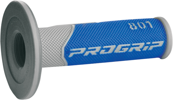 PROGRIP Griff (Paar): 801 Half-Waffle, blau/grau