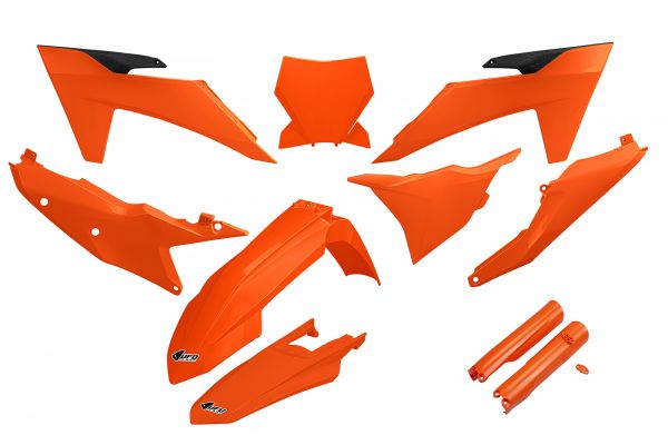 UFO Plastik-Kit Full kompatibel für KTM SX 2023-2024, orange
