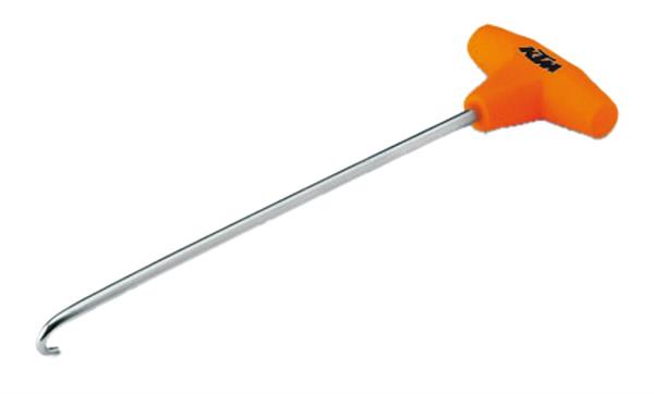 KTM Federhaken mit Griff, orange