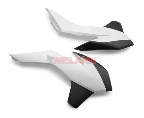 KTM Spoiler (Paar) ohne Dekor, SX/SMR 13-15 / EXC 14-16, weiß 2011