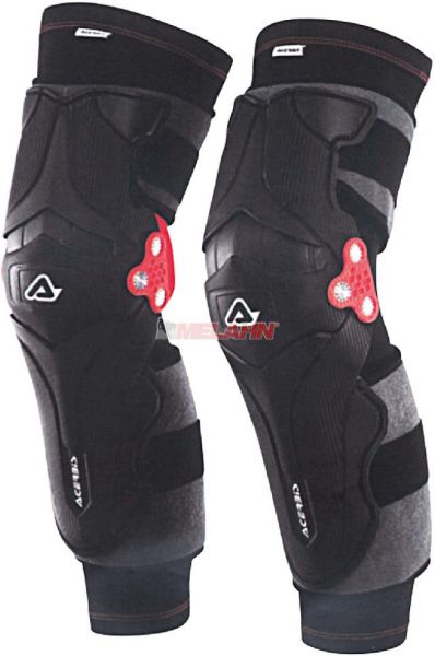 ACERBIS Knie-/Schienbeinprotektor (Paar): X-Strong, Gr. L/XL