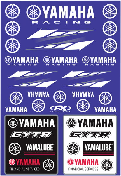 FACTORY EFFEX Generic Aufkleberkit: YAMAHA Racing