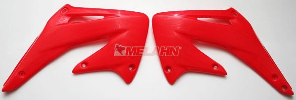 UFO Spoiler (Paar) Kühlerverkleidung CRF 450 02-04, CR2000rot