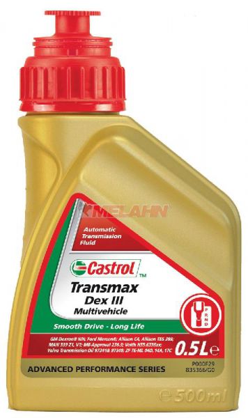 CASTROL Automatiköl: Transmax Dex III, 0,5l