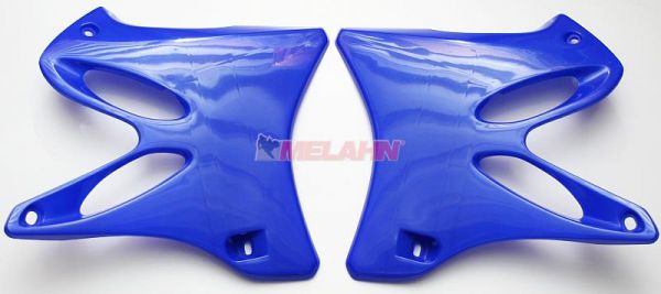UFO Spoiler (Paar) Kühlerverkleidung für YAMAHA YZ 125/250 2002-2014, blau