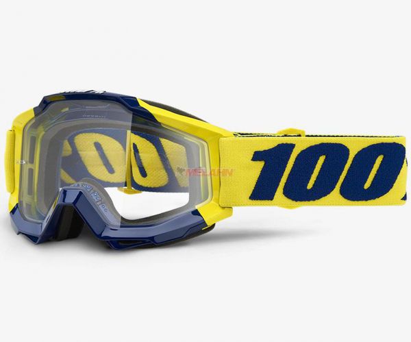 100% Brille: Accuri Supply, gelb/navy