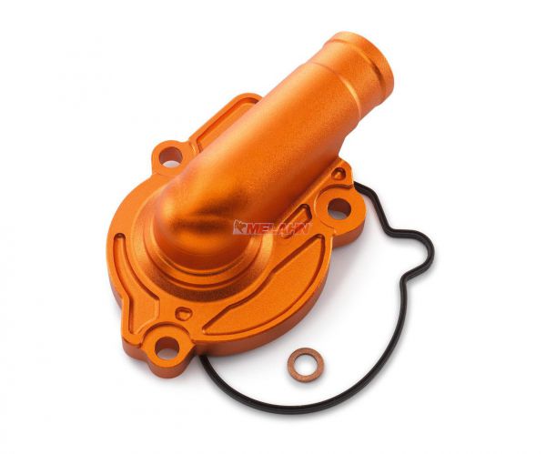 KTM SXS Aluminium-Wasserpumpendeckel 125/150 16-, orange
