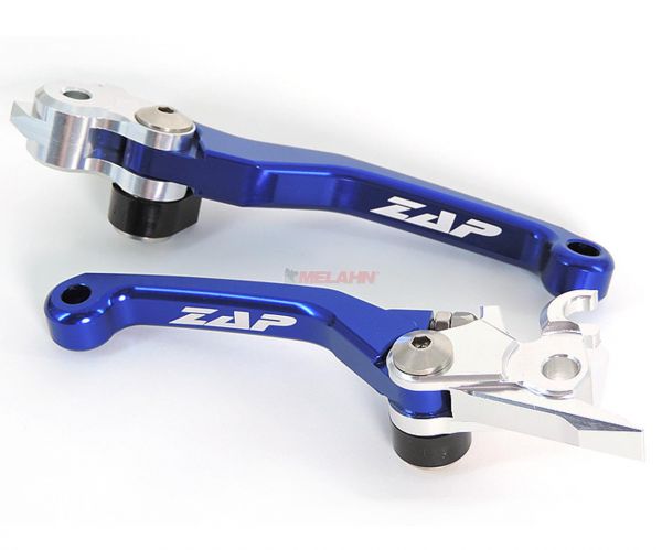 ZAP Flex-Kupplungs-/Bremshebel-Set (Magura/Magura) für HUSQVARNA 18-20, blau