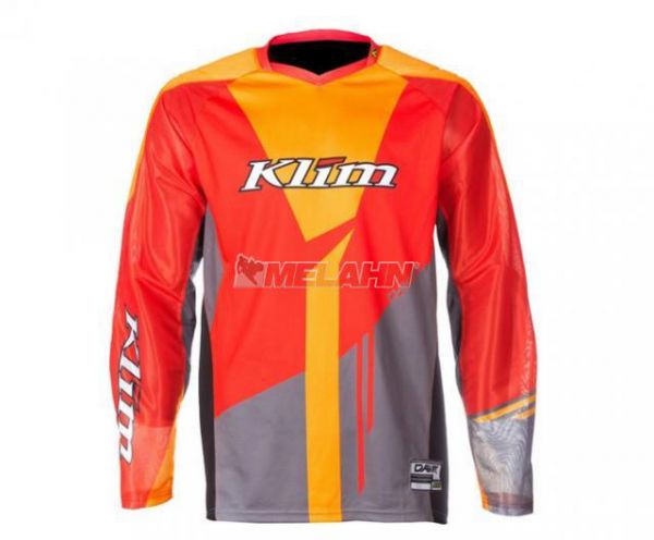 KLIM Jersey: Dakar, orange/grau