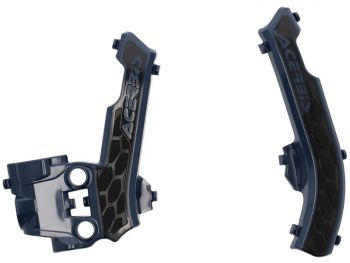 ACERBIS Rahmenschützer (Paar): X-Grip für Husqvarna TC 50 2017-, blau/schwarz ACERBIS Rahmenschützer (Paar): X-Grip für Husqvarna TC 50 2017-, blau/schwarz