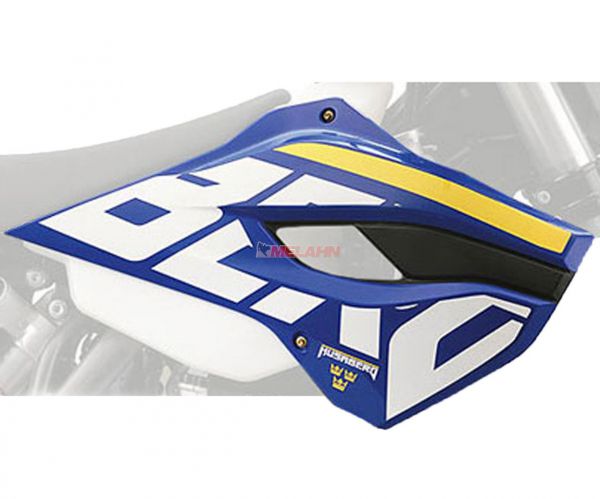 HUSABERG Spoiler (Paar), blau mit Dekor, FE/TE 14