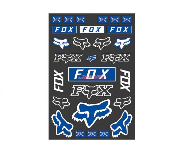 FOX Sticker Sheet: Legacy, blau