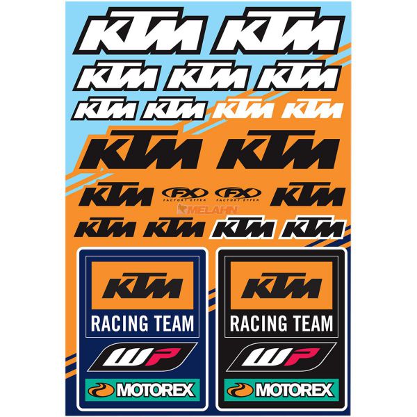 FACTORY EFFEX Generic Aufkleberkit: KTM Racing