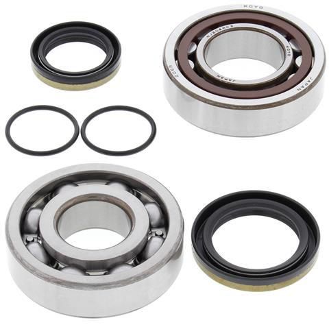 ALL BALLS Lagerkit Kurbelwelle für KTM 125/150 98- / HVA 14- / GasGas 21-