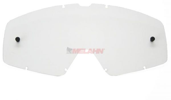 Q-ONE Ersatzglas FOX Main, klar anti-fog