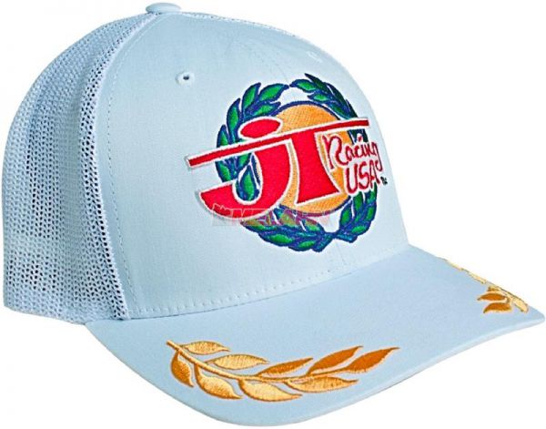 JT-RACING Trucker Cap: Victory, weiß