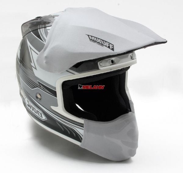 MUD OFF Helm-Schlammschutz, grau