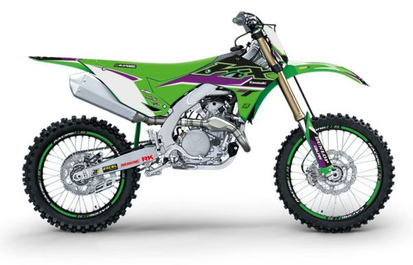BLACKBIRD Dekor-Kit: Dream 5 für Kawasaki KXF 250 2025- / KXF 450 2024-