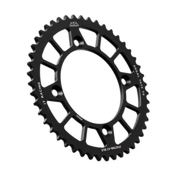JT SPROCKETS Aluminium-Kettenrad für YAMAHA YZ 65 2019-, schwarz