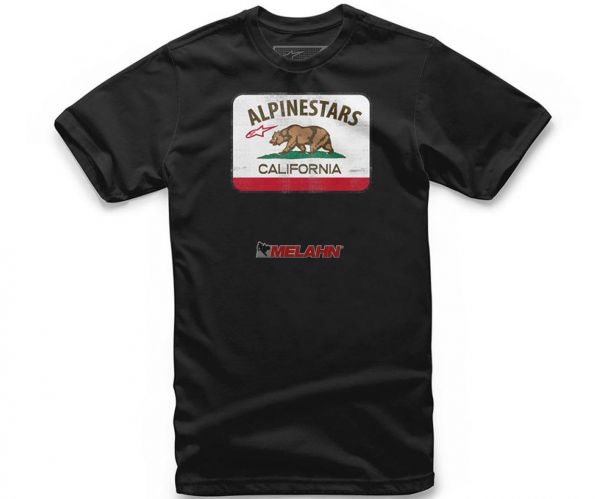 ALPINESTARS T-Shirt: Cali, schwarz