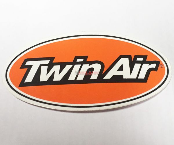 TWIN AIR Aufkleber oval, 8x4cm