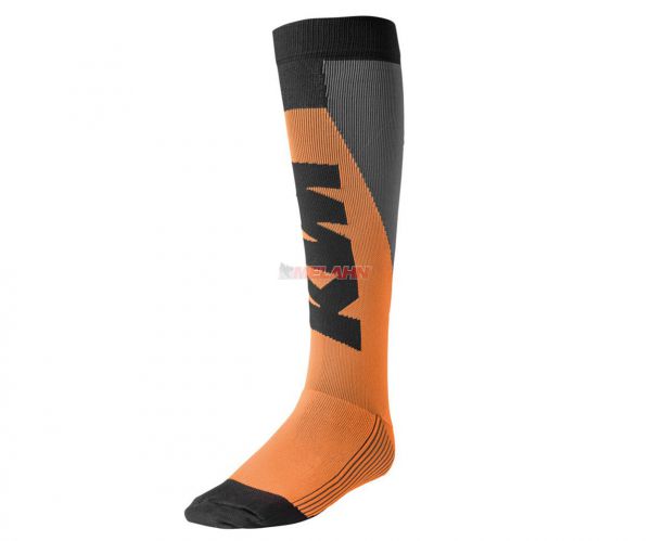 KTM Offroad Socke (Paar), schwarz/orange